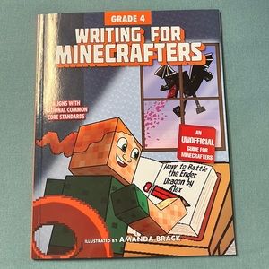 Minecraft Writing Workbook for Grade 4; used